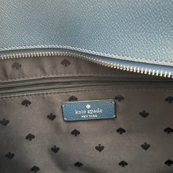 Kate Spade Blue Tote Bag - Picture 3 of 5